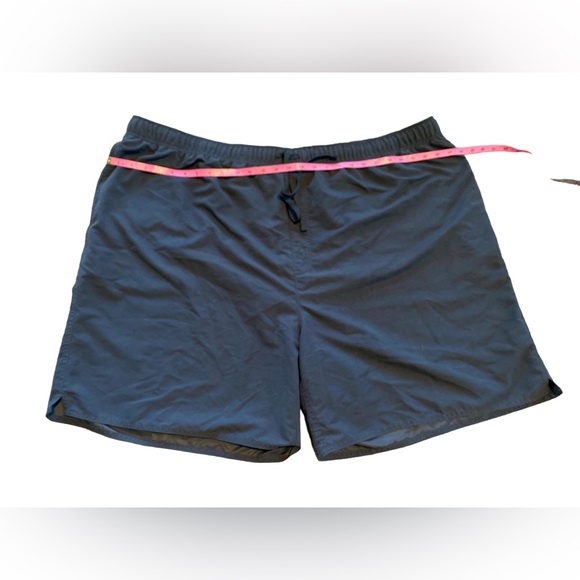 HB Men’s Black Swim Trunks Swimsuit Size 4XL Navy - Picture 3 of 6